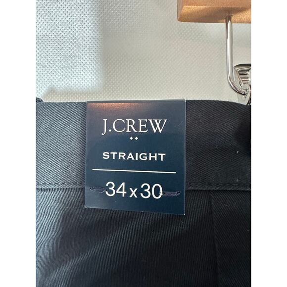 J. Crew Factory Straight Fit Flex Chino Pants Black Size 34x30 Casual Work Wear - Picture 6 of 11